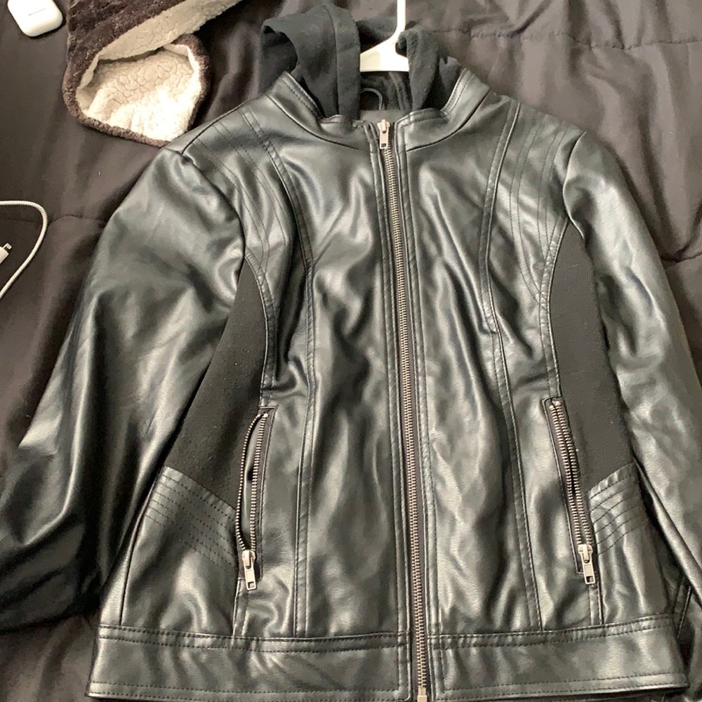 Leather jacket